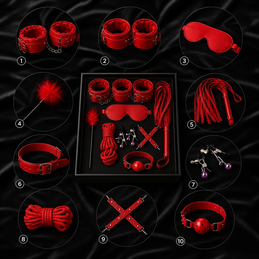 Premium 10-Piece Fun Kit – Soft Comfortable & Beginner-Friendly - Image 2